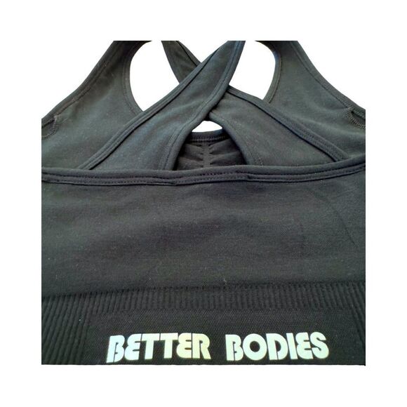 Scrunch Sports Bra| Seamless | Black | Small, 36” | NWOT - Picture 5 of 5